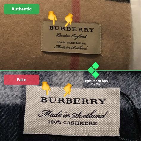 burberry made in scotland fake|how to authenticate burberry.